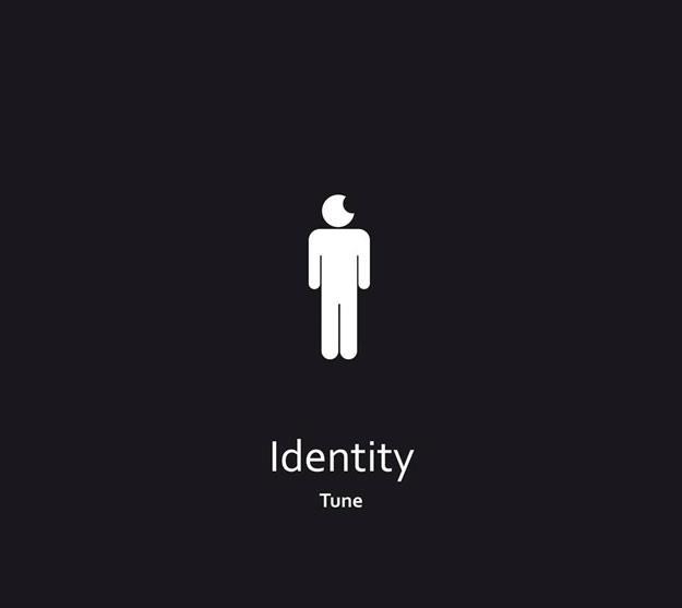 Okładka albumu "Identity" grupy Tune /