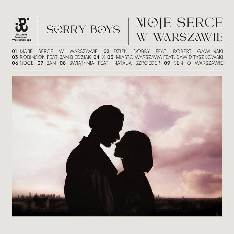 Okładka albumu "Moje serce w Warszawie" /materiały prasowe