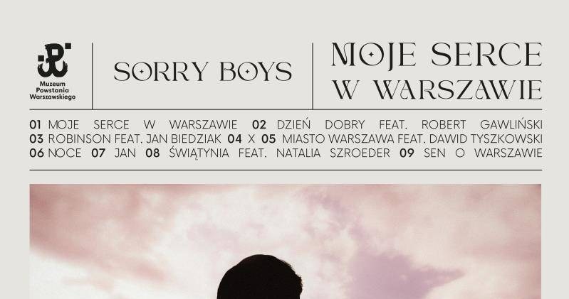 Okładka albumu "Moje serce w Warszawie" /materiały prasowe