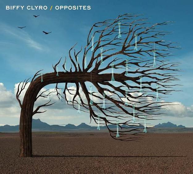 Okładka albumu "Opposites" grupy Biffy Clyro /