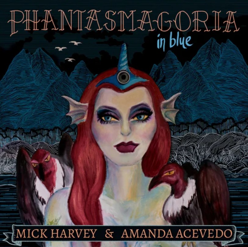 Okładka albumu "Phantasmagoria in Blue" /materiały prasowe