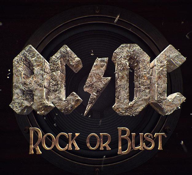 Okładka albumu "Rock or Bust" grupy AC/DC /