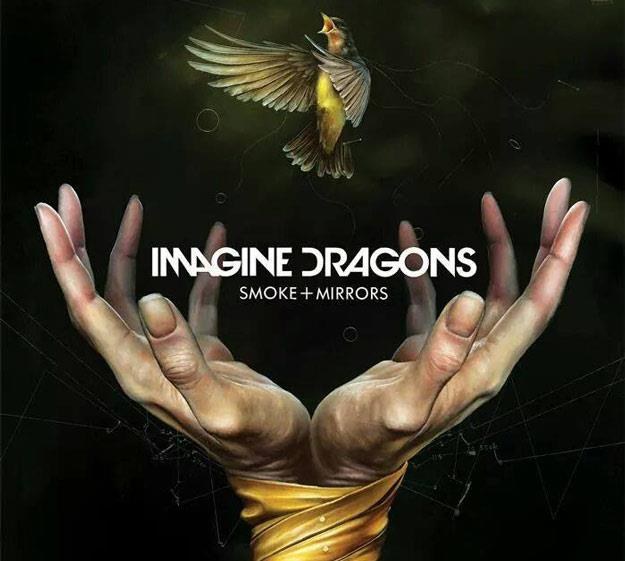 Okładka albumu "Smoke + Mirrors" grupy Imagine Dragons /