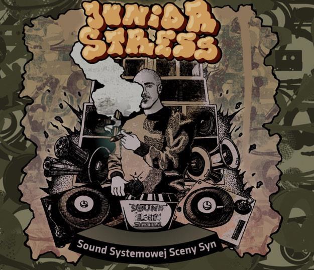 Okładka albumu "Sound Systemowej Sceny Syn" Junior Stressa /