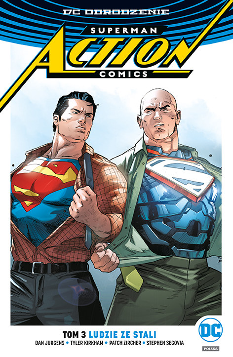 Okładka albumu Superman - Action Comics /materiały prasowe