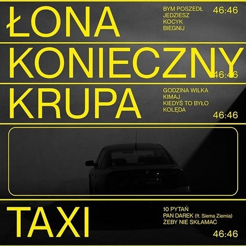 Okładka albumu "Taxi" /materiały prasowe