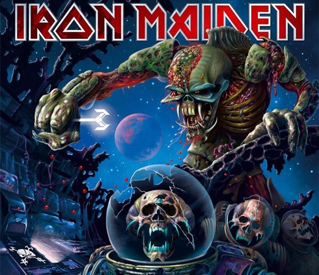 Okładka albumu "The Final Frontier" Iron Maiden /