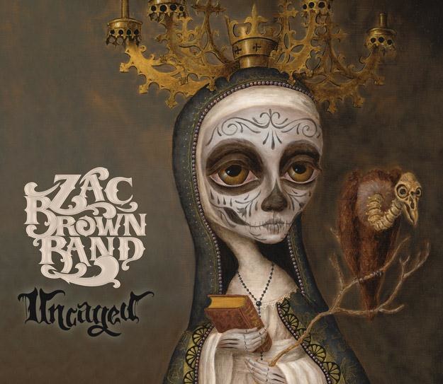 Okładka albumu "Uncaged" grupy Zac Brown Band /
