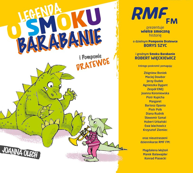 Okładka audiobooka "Legenda o Smoku Barabanie" /RMF24