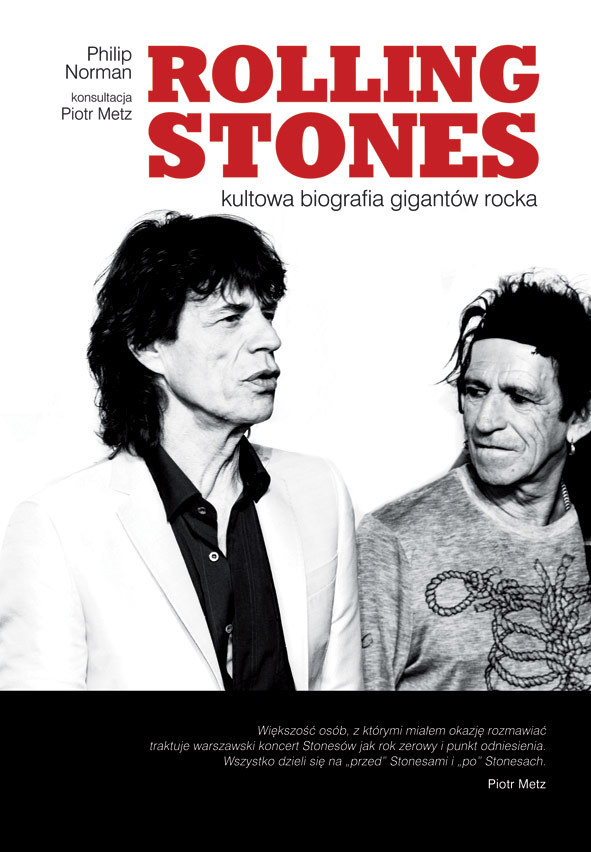 Okładka biografii The Rolling Stones /