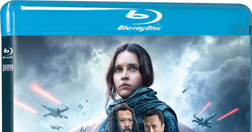 Okładka Blu-ray filmu "Łotr 1. Gwiezdne wojny - historie" /materiały dystrybutora