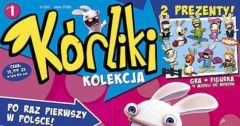 Okładka czasopisma "Kórliki Kolekcja" /Informacja prasowa