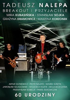 Okładka DVD "60 urodziny" Tadeusza Nalepy /