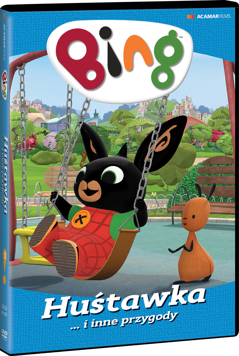 Okładka DVD "Bing, część 1" /materiały prasowe