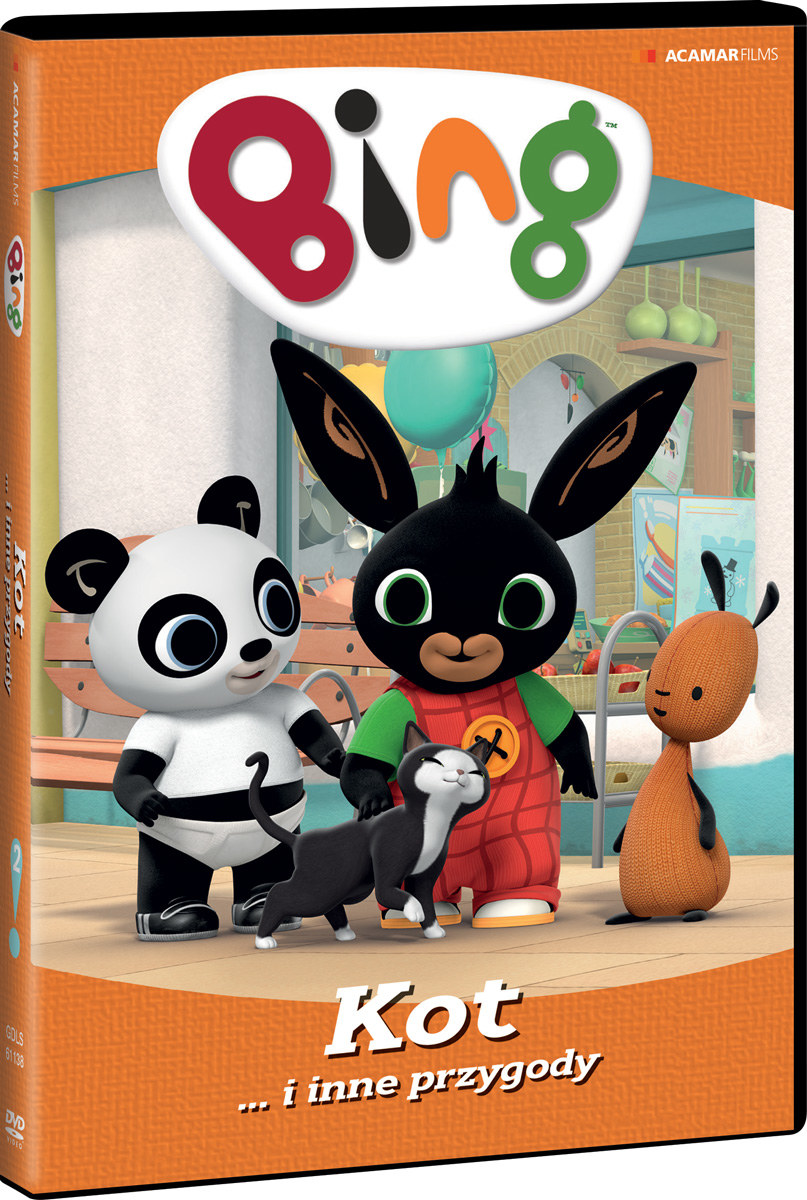 Okładka DVD "Bing, część 2" /materiały prasowe