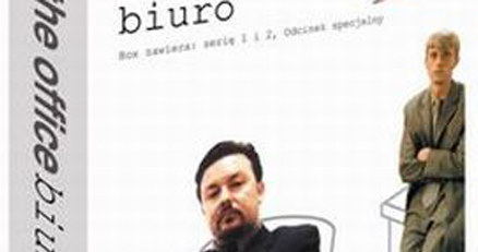 Okładka DVD brytyjskiego serialu "Biuro" /