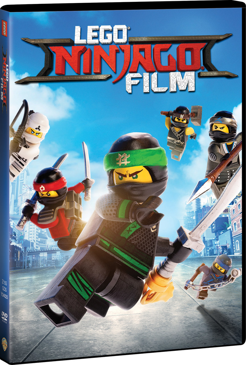 Okładka DVD "LEGO Ninjago Film" /materiały prasowe