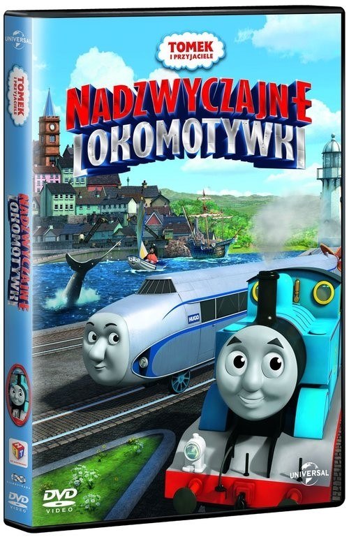Okładka filmu: Tomek i przyjaciele: Nadzwyczajne lokomotywki /materiały prasowe