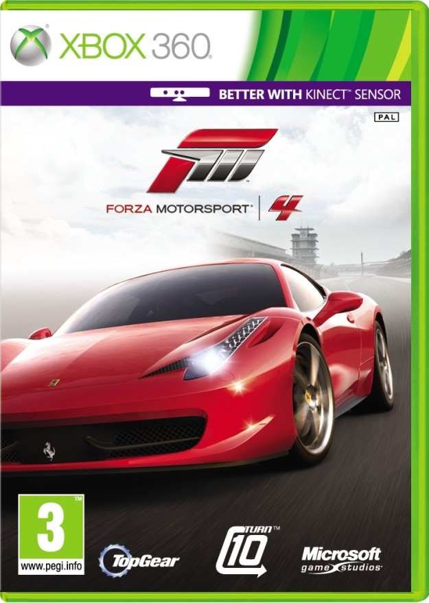 Okładka gry Forza Motorsport 4 - motyw graficzny /Informacja prasowa