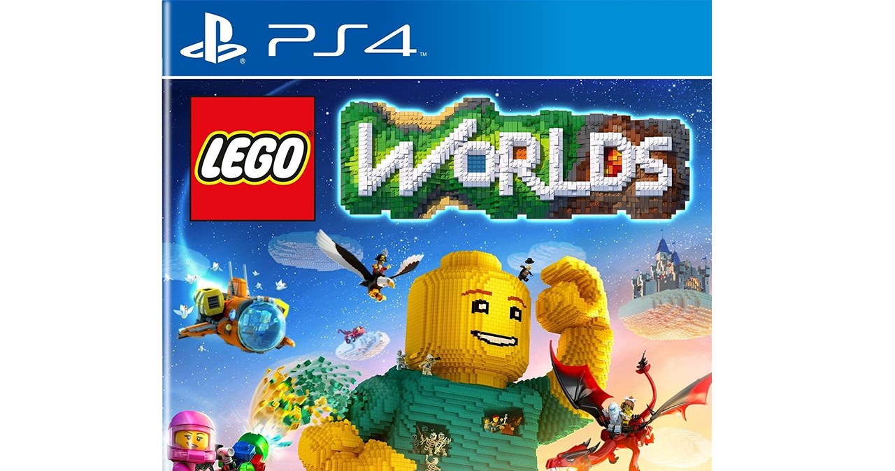 Okładka gry "LEGO Worlds" /materiały prasowe