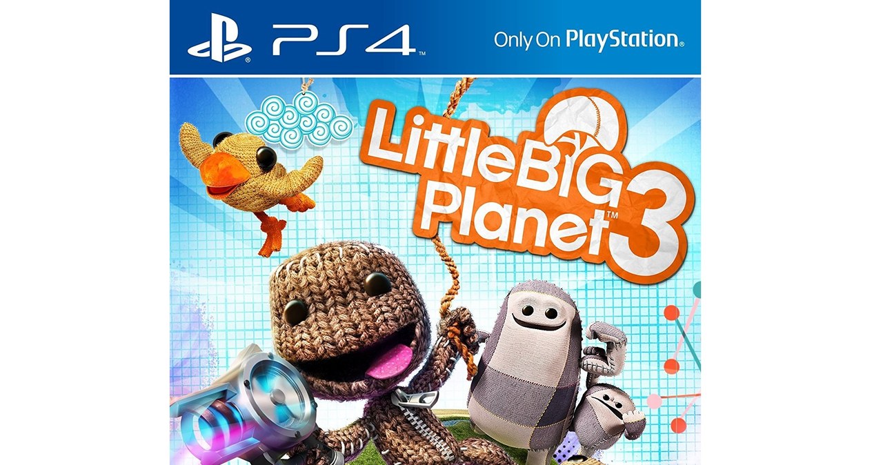 Okładka gry "Little Big Planet 3" /materiały prasowe