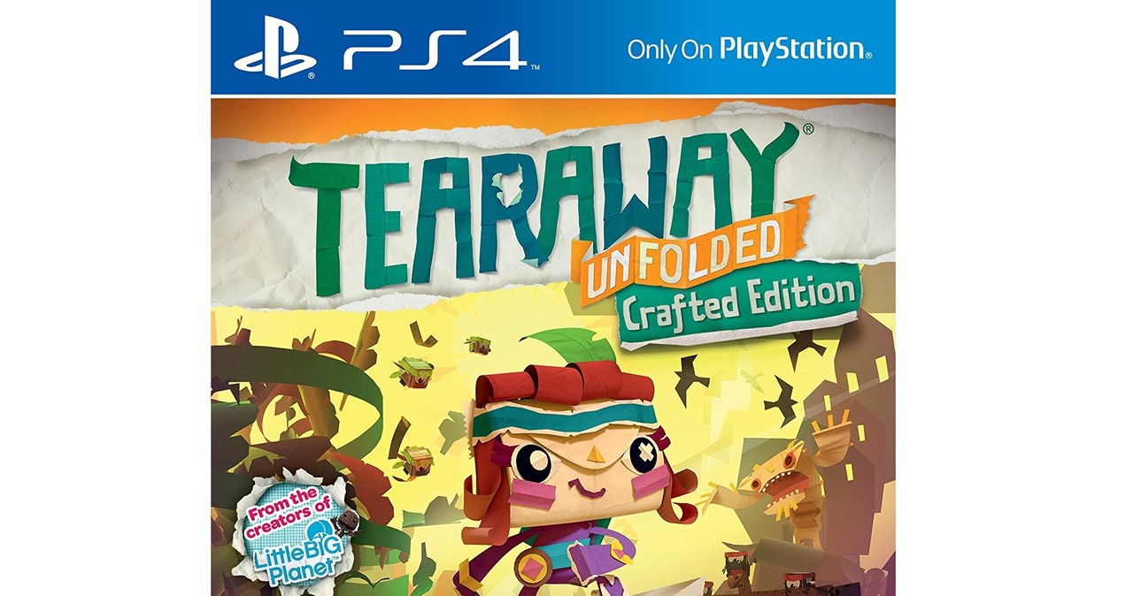 Okładka gry "Tearaway" /materiały prasowe