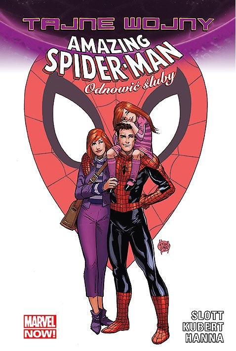 Okładka komiksu "Amazing Spider-Man. Odnowić śluby" /materiały prasowe
