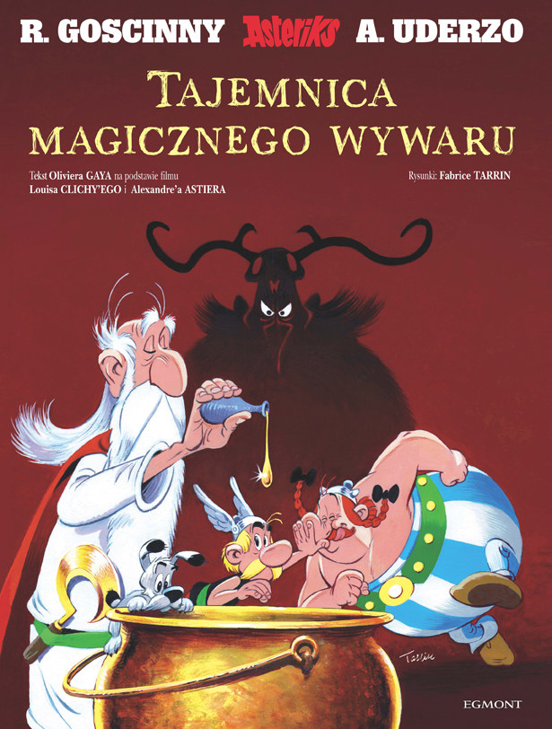 Okładka komiksu "Asteriks - Tajemnica magicznego wywaru" /materiały prasowe