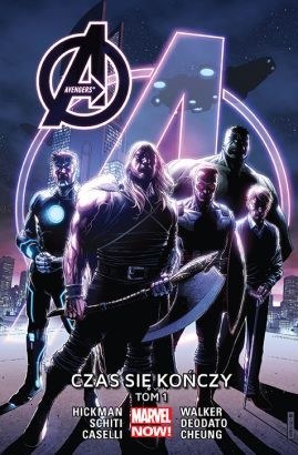 Okładka komiksu "Avengers: Czas się kończy" /materiały prasowe