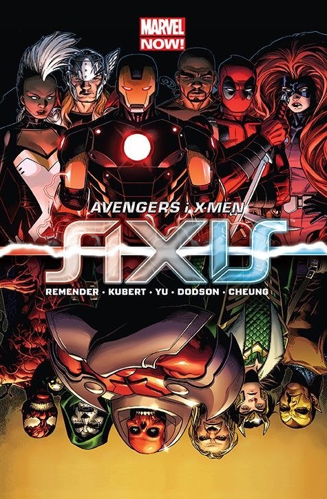 Okładka komiksu "Avengers i X-Men - Axis" /materiały prasowe