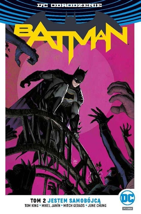 Okładka komiksu "Batman - Jestem samobójcą" /materiały prasowe