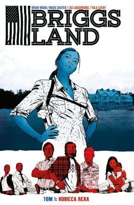 Okładka komiksu "Briggs Land - Kobieca ręka" /materiały prasowe