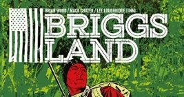 Okładka komiksu "Briggs Land - Samotna walka, tom 2" /materiały prasowe