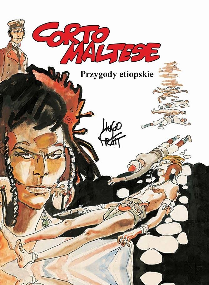 Okładka komiksu "Corto Maltese - Przygody etiopskie" /materiały prasowe