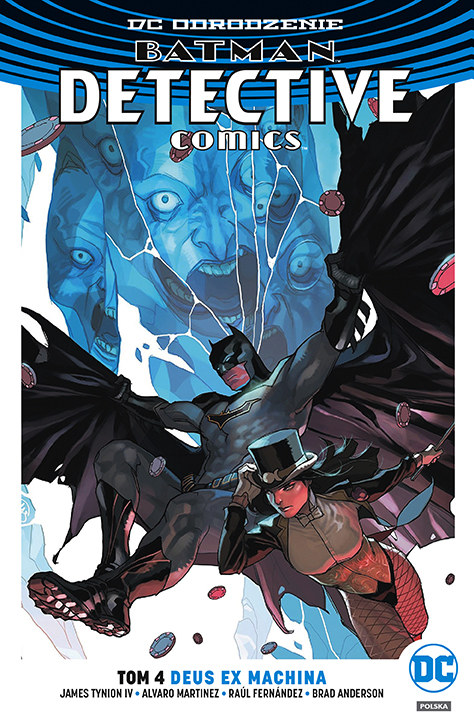 Okładka komiksu "DC Odrodzenie. Batman - Detective Comics - Deus Ex Machina, tom 4" /materiały prasowe