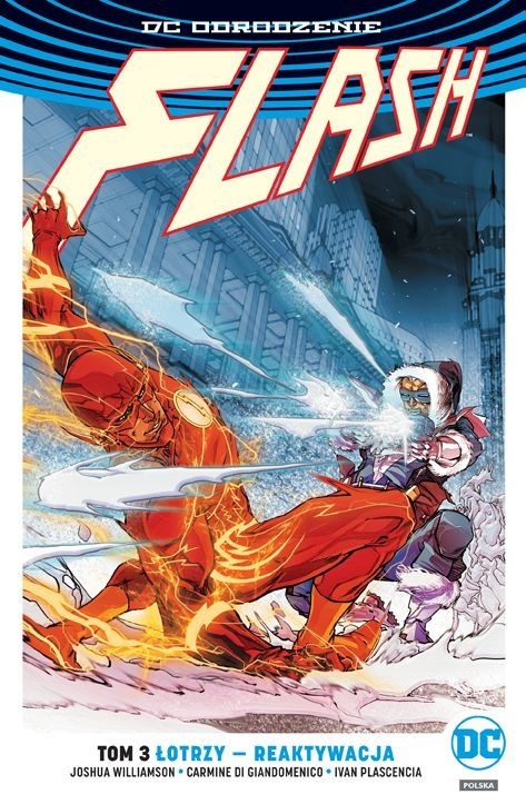 Okładka komiksu "DC Odrodzenie. Flash - Łotrzy reaktywacja, tom 3" /materiały prasowe