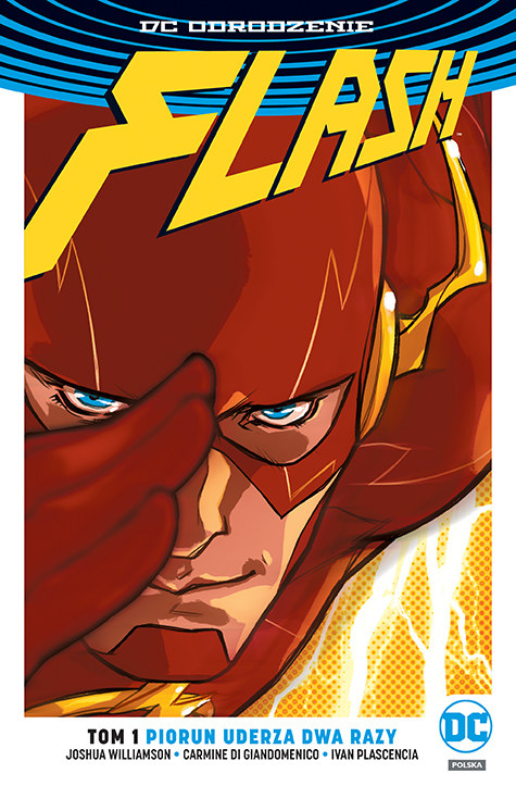 Okładka komiksu "Flash - Piorun uderza dwa razy" /materiały prasowe
