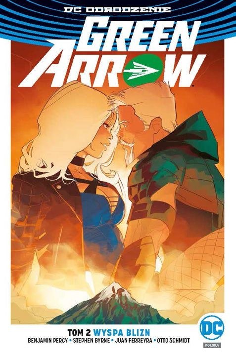 Okładka komiksu "Green Arrow - Wyspa Blizn" /materiały prasowe