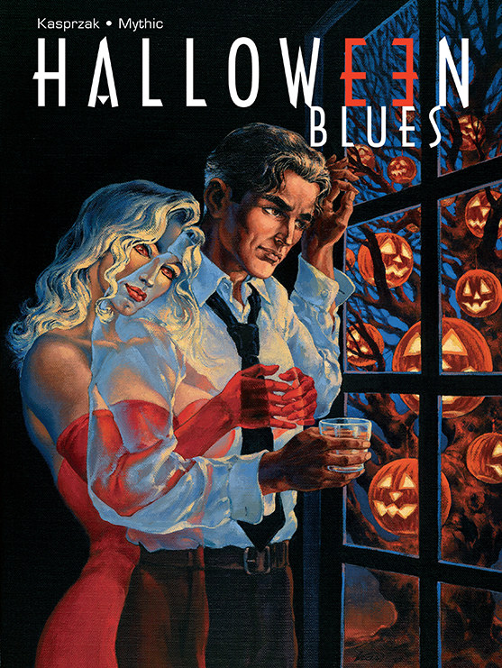 Okładka komiksu "Halloween Blues" /materiały prasowe