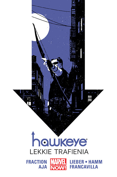 Okładka komiksu "Hawkeye: Lekkie trafienia" /materiały prasowe