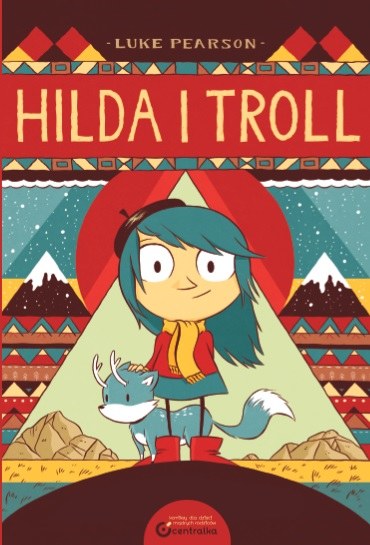 Okładka komiksu "Hilda i troll" /materiały prasowe