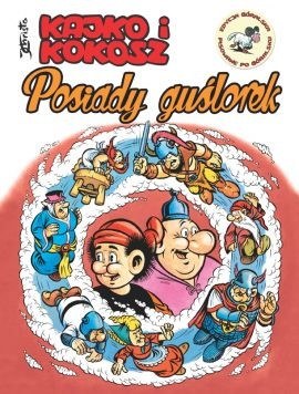 Okładka komiksu "Kajko i Kokosz. Posiady guślorek" /materiały prasowe