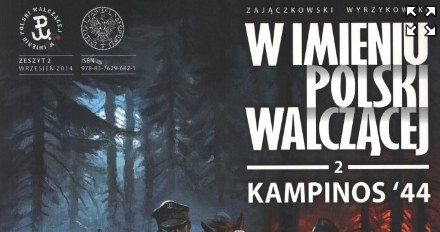 Okładka komiksu "Kampinos '44" /IPN