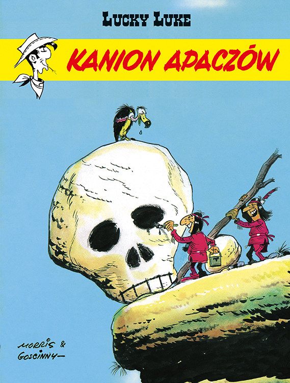 Okładka komiksu "Kanion Apaczów" /materiały prasowe