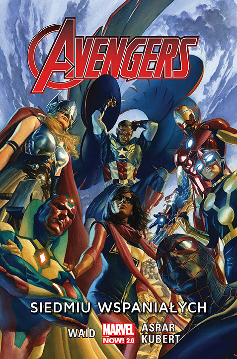 Okładka komiksu "Marvel Now 2.0. Avengers - Siedmiu wspaniałych, tom 1" /materiały prasowe