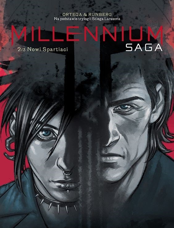 Okładka komiksu "Millenium. Saga - Nowi spartiaci" /materiały prasowe