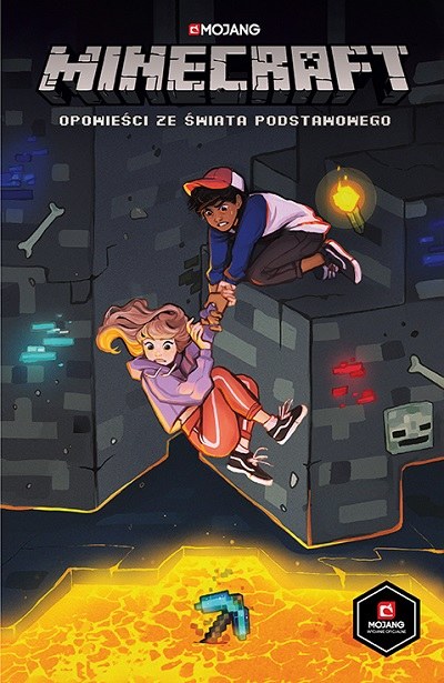 Okładka komiksu "Minecraft: Opowieści ze Świata Podstawowego" /materiały prasowe