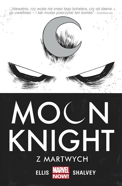 Okładka komiksu "Moon Knight - Z martwych" /materiały prasowe