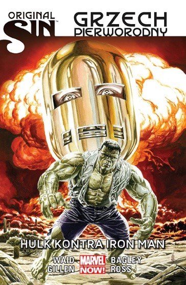 Okładka komiksu "Original Sin - Grzech pierworodny: Hulk kontra Iron Man" /materiały prasowe