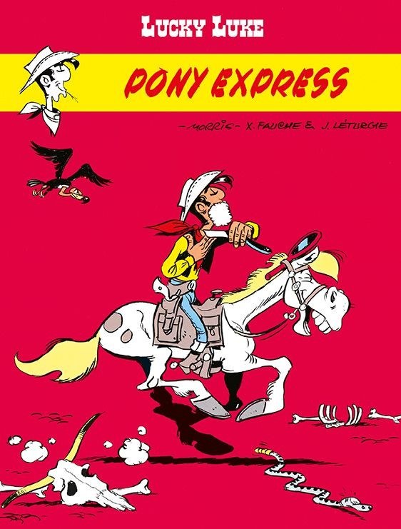Okładka komiksu "Pony Express" /materiały prasowe
